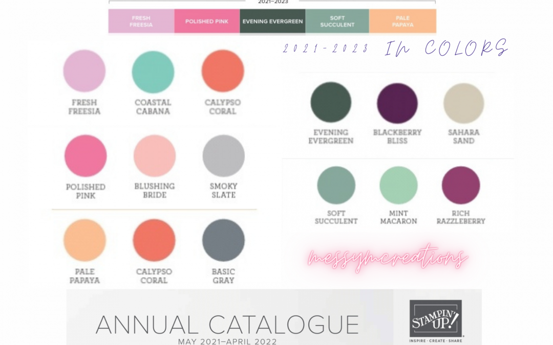 Retiring Stampin’ Up!’s 2021-2023 In Colors