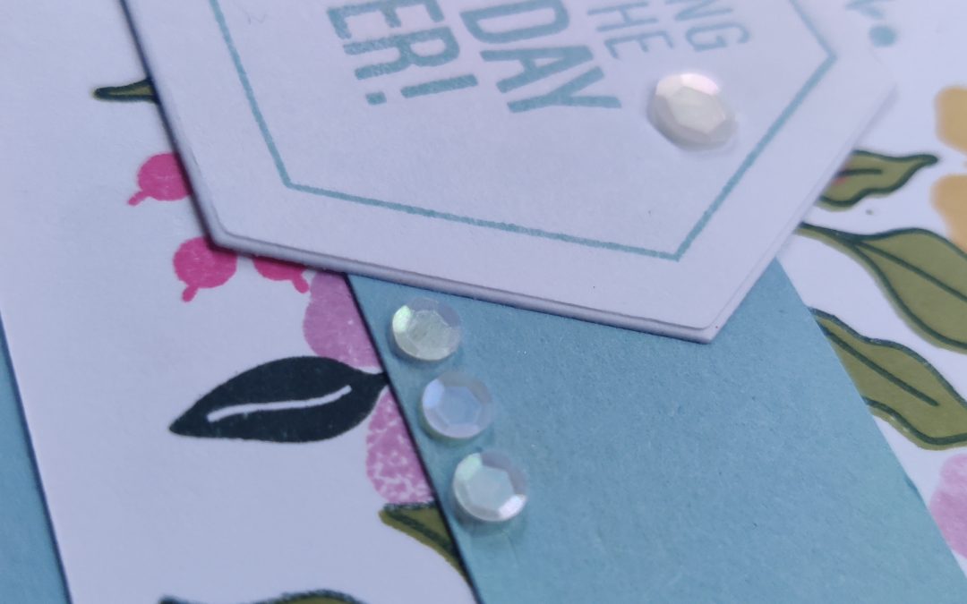 Easy Colour coordination – Stampin’ through the rainbow